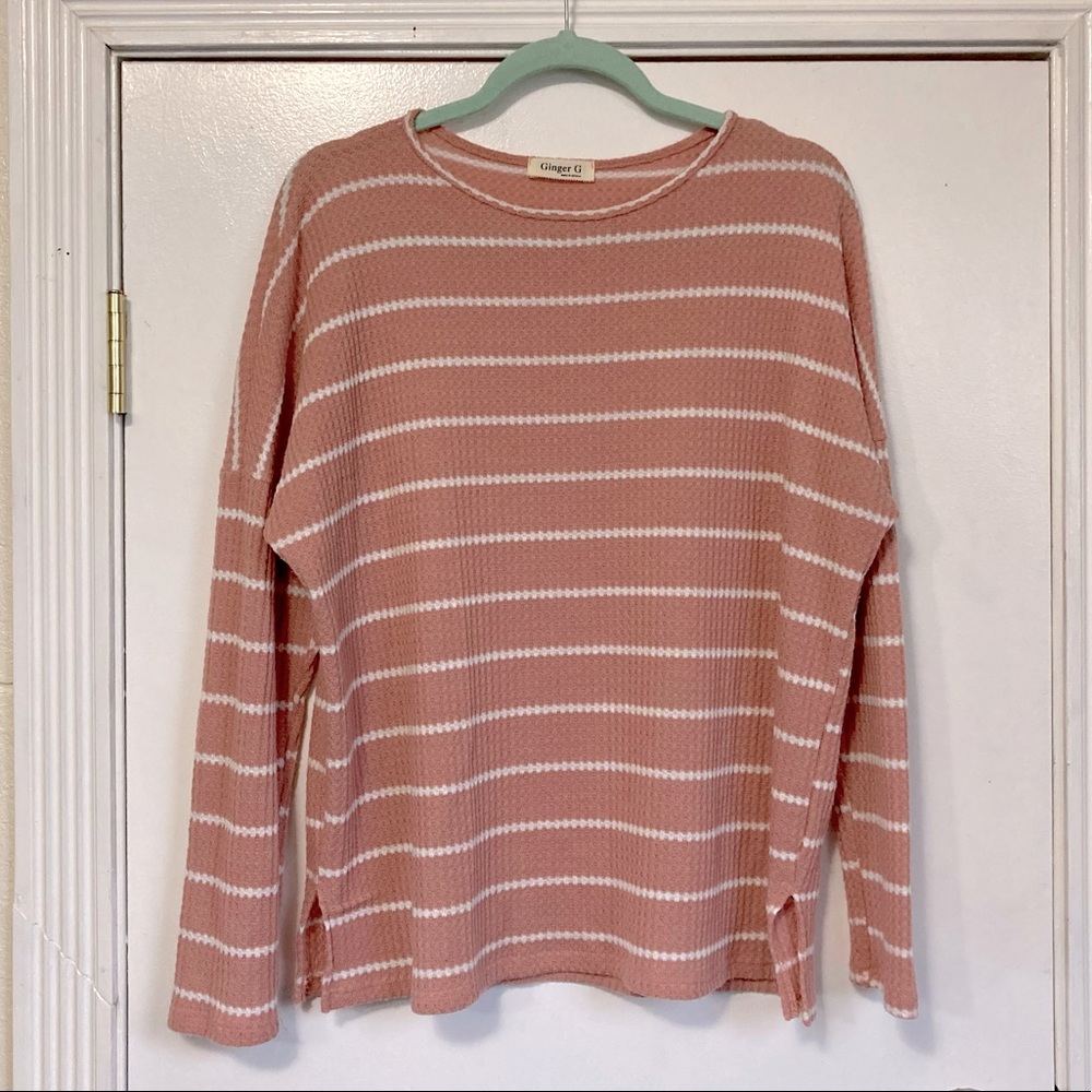 Waffle Knit Sweater